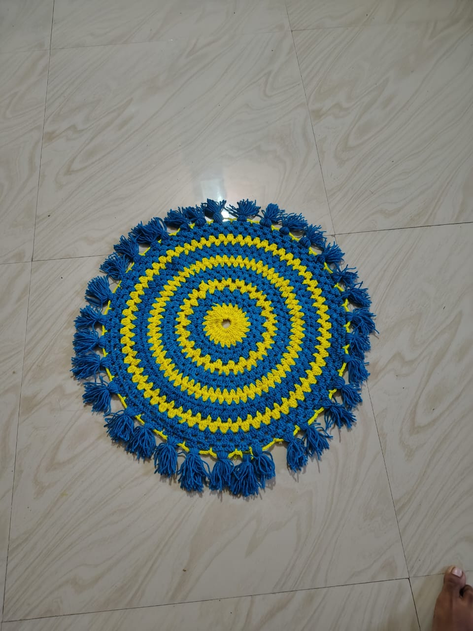 Woolen Mat For Ganapati