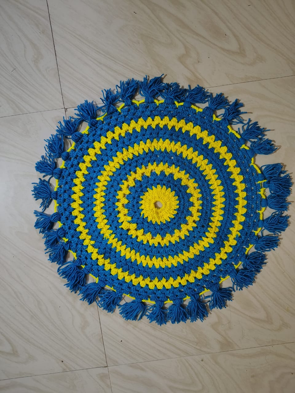 Woolen Mat For Ganapati