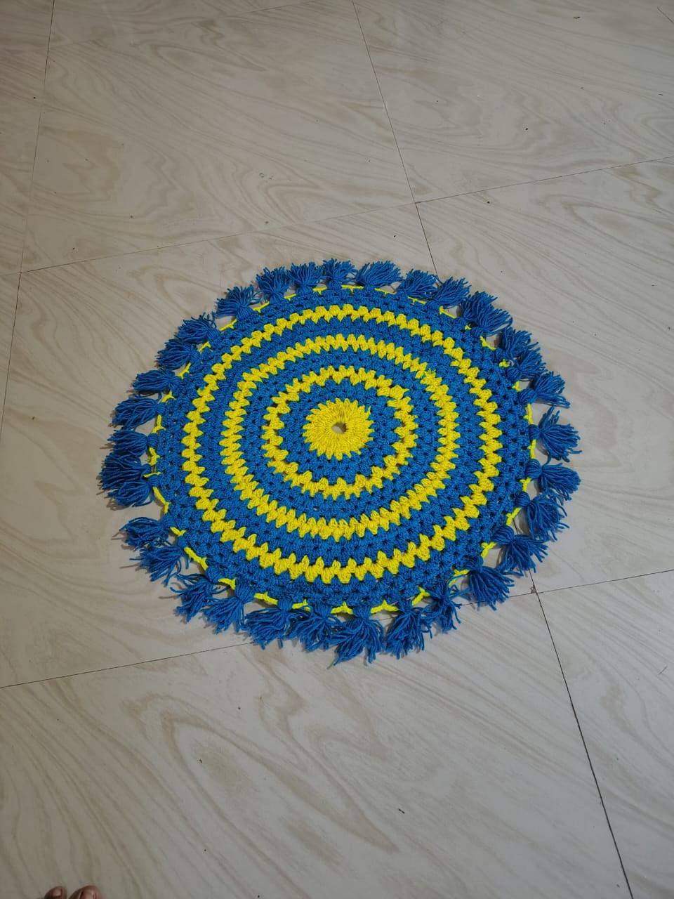 Woolen Mat For Ganapati