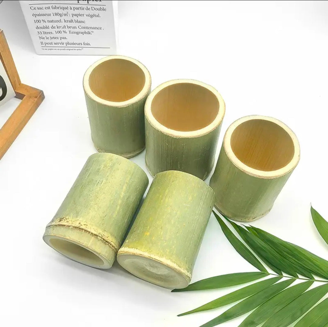 Bamboo Tube Cup (5 Piece)